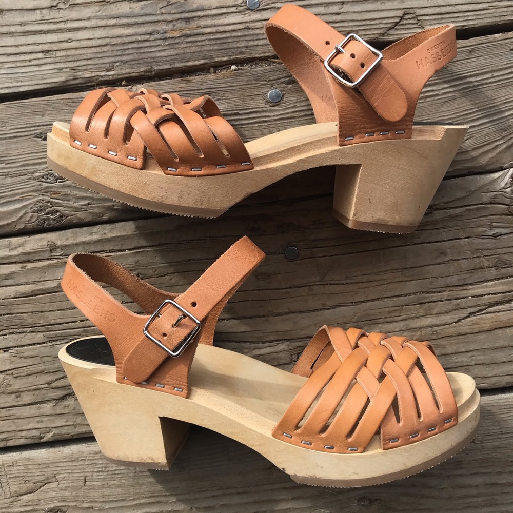 Swedish Hasbeens size 38 sandal